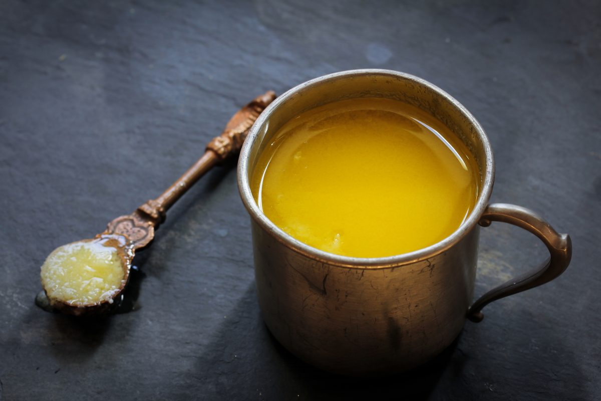 Ghee or clarified butter - common ingredient in Indian cooking